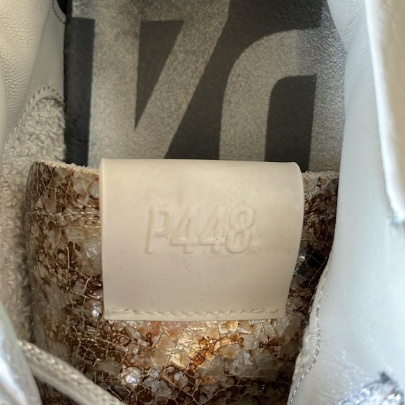 P448 made in Italy Jack Dakar perforated low top sneaker - Picture 14 of 15